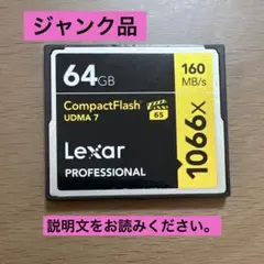 Lexar professional CompactFlash 64GB