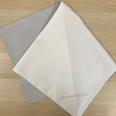 DEAN & DELUCA 風呂敷 グレー ホワイト