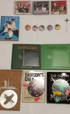 TXT CD10枚セット 特典Book ポスター