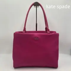 kate spade ケイトスペード 肩掛け トートバッグ ピンク ナイロン