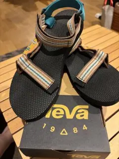 Teva スポーツサンダル ブラウン/ブルー size7