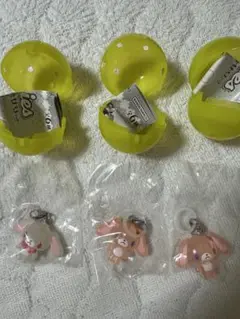 シュガバニ シュガーバニーズ めじるしアクセサリー しろうさ　ストロベリーうさ