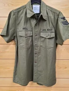 U.S. NAVY 半袖シャツ Houston, Inc. サイズM