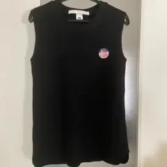 カージュ　ブラックノースリーブTシャツ