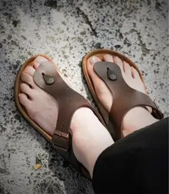 BIRKENSTOCK ダークブラウン ラムゼス 22.5 新品未使用（箱あり）