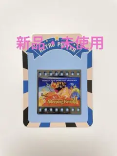 【新品】miniso ディズニー レトロ ポスター 眠れる森の美女 ピンバッジ