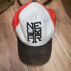 NIKE　ナイキ キャップ ホワイト　レッド　ブラック　サイズF　カジュアル.