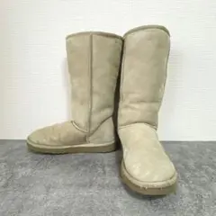 UGG アグ クラシックトール ムートンブーツ 24 ロング ベージュ