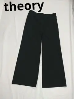 theory セオリー ワイドパンツ ブラック 2