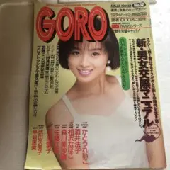 GORO 1990年8月23日号　表紙　酒井法子