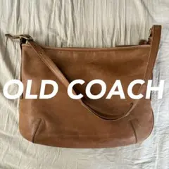 OLD COACH コーチ 本革 レザー ショルダー メンズ レディース
