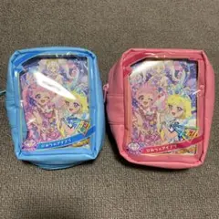 ひみつのアイプリ アイプリカード風ポーチ 2点