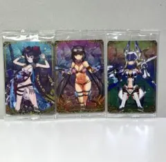 ⚡️⚡️⚡️FGO Fate カード　ウエハース　第九弾　レア　R3枚セット⚡️⚡️⚡️