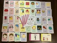 英単語カード　300枚程度　幼児向け