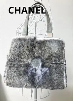 CHANEシャネル ラパンファー トートバッグ