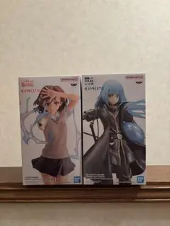 バンプレスト ESPRESTO フィギュア 2体セット　御坂美琴　リムル