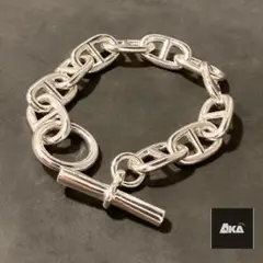 アンカーチェーンブレスレット シルバー925 ノーブランド 22cm