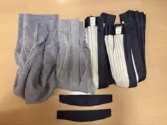 ニトリ カーテン ウィーク レース　ウィーク　ダークブルー デニム風ヴィンテージ