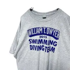 WILLIAM T. DWYER 2019 水泳 ギルダンGILDAN グレー