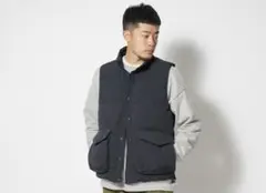 snow peak Recycled Down Vest M Black