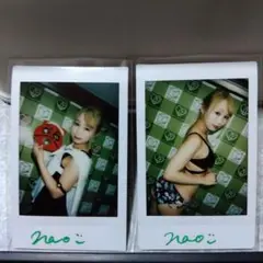桐谷なお　直筆サイン入りチェキ２枚セット②　バラ売り不可