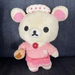リラックマストア　コリラックマ　くったりぬいぐるみ　Mサイズ　着物 リラックローゼット グッズインフォメーション