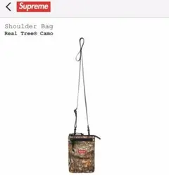 2019AW Supreme Shoulder Bag リアルツリーカモ バッグ