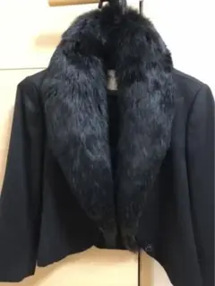 グレースクラス グレースコンチネンタル ファーつきジャケット
