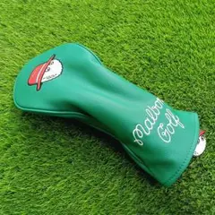 マルボンゴルフ ヘットカバー 1W用 ドライバー用 Malbon Golf 緑色