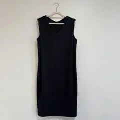 エンジェリーベ⭐︎ノースリーブ Vネック ネイビーワンピース