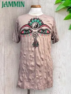 ブッダアイTシャツ　仏陀眼　エスニック　アジアン　サイケ　魔除け　ヒッピー