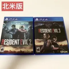 北米版 PS4版 Resident Evil 2&3 （バイオハザード2&3）