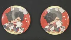 FGO/fate/サンリオコラボ/缶バッジ/岡田以蔵/ニャニィニュニェニョン