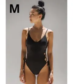 【未使用品】YUKARI SWIM 水着 レディース ワンピース M ブラック