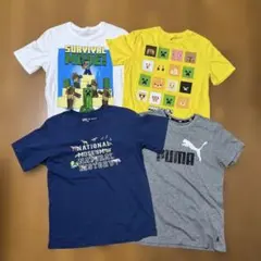 GAP、UNIQLO、PUMA KIDSTシャツ4枚組✩.*˚