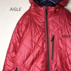 AIGLE 中綿ジャケット リバーシブル ジャンパー ブルゾン キルティング