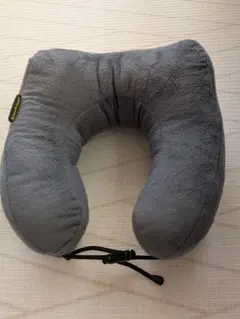 グレー U字型 ネックピロー