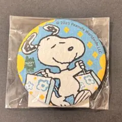 スヌーピーフェスティバル　和紙缶ミラーSNOOPY 阪急うめだ　阪急梅田
