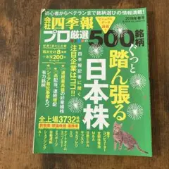 プロ厳選の500名柄 踏ん張る日本株 2019年版