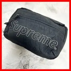 美品　Supreme 18FW Black ショルダーバッグ シュプリーム 黒