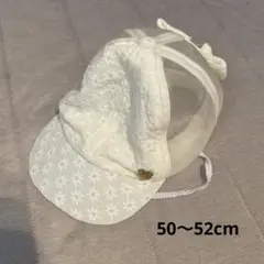 アプレレ クール　ガールズメッシュキャップ　接触冷感　50〜52cm