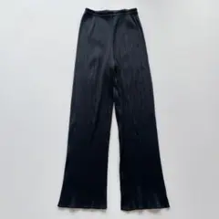 美品✨プリーツプリーズ ワイドパンツ ブラック 黒 3 Lサイズ イッセイミヤケ