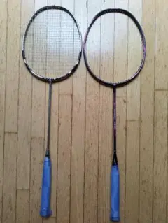 バドミントンラケット2本セット