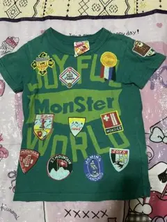 JAM Ｔシャツ　110 ジャム　半袖　グリーン