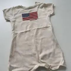アメリカ国旗刺繍　Ralph baby ロンパース