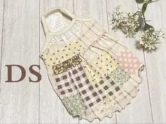 犬服 パッチワーク柄キャミワンピ DS ハンドメイド