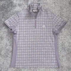 アダバット ハーフジップ トップス 半袖