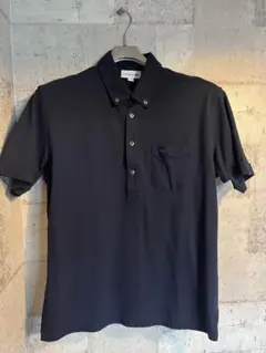 LACOSTE ネイビー スリムフィット ポロシャツ