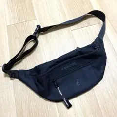 KANGOL ボディバッグ　黒