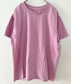▲FOREVER 21 ヴィンテージ 半袖 ダメージ Tシャツ ピンク